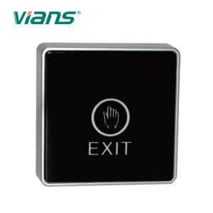 Quality DC12V Touch Screen Door Exit Button NO/COM Switch Access Control Hollow Frame for sale