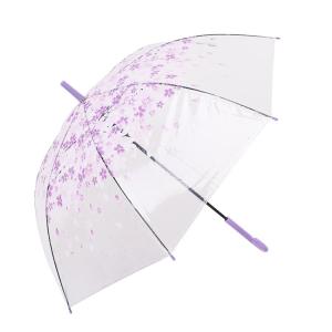 Promotional POE Umbrella Transparent For Women's