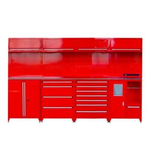 Customized Garage Storage System Cabinet with Powder Coat Steel Finish and