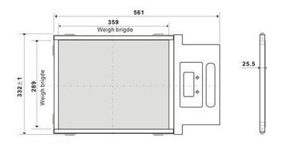 Vehicle Wheel & Axle Weighing Pad IN-1DY-2T