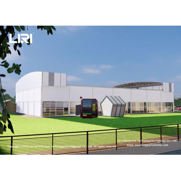 Buy Home Aluminum Push Pull Warehouse Tent Electric Push Pull Structure For Sports Windproof at wholesale prices