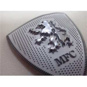 Embossed Silver TPU 0.7mm Custom Clothing Patches