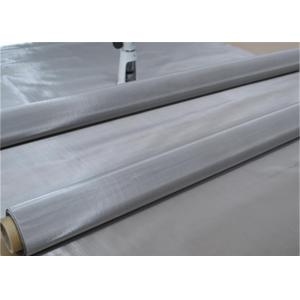 Plain Weave Stainless Steel Filter Screen Flat And Bright Surface 10m/ 20m / 30m Length