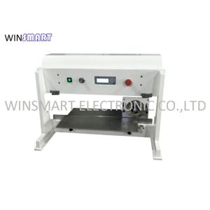 Quality Clean Cut PLC Control Automatic 500mm/S V Cut PCB Cutting Machine for sale