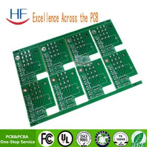 Round 1oz Copper PCB Board Black Green Oil Drilling Printed Circuit Board