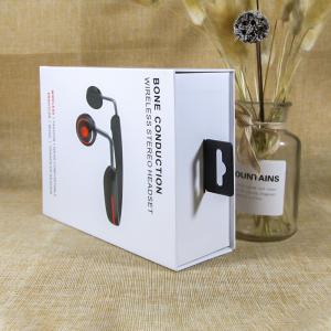 Custom Cardboard Earphone Packaging Box Electronic gift With Hook