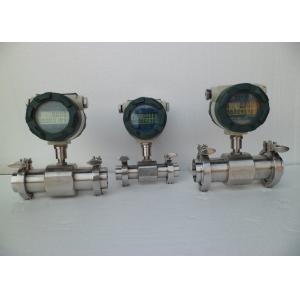 oil flow meter with wafer connection 4~20mA output