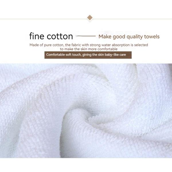 Customer Logo 600 GSM 100% Cotton Square Towel for Quick Drying and Soft Touch