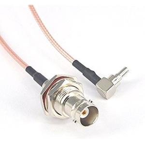 Cat 1 RG 316 Cable Assembly with MCX Male to TNC Female 15cm Wifi RF Antenna