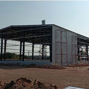 Custom Steel Structure Warehouse Building with H Section Frame