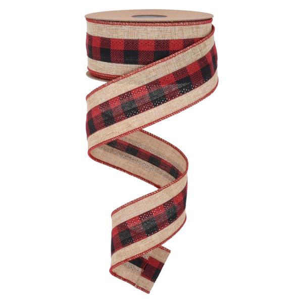 10y Length Lattice Burlap Ribbon Biodegradable Bulk Burlap Ribbon