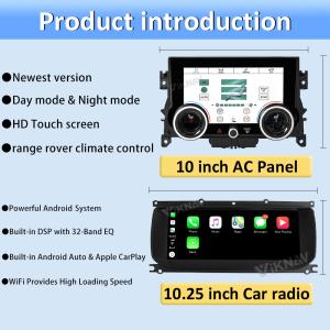 Viknav Car Radio For Land Rover Evoque L551 L538 (2012-2018) 10.25 inch With AC