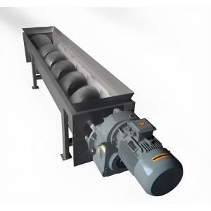 Continuous Spiral Feeder Industrial U-shaped Shaftless Spiral Conveyor