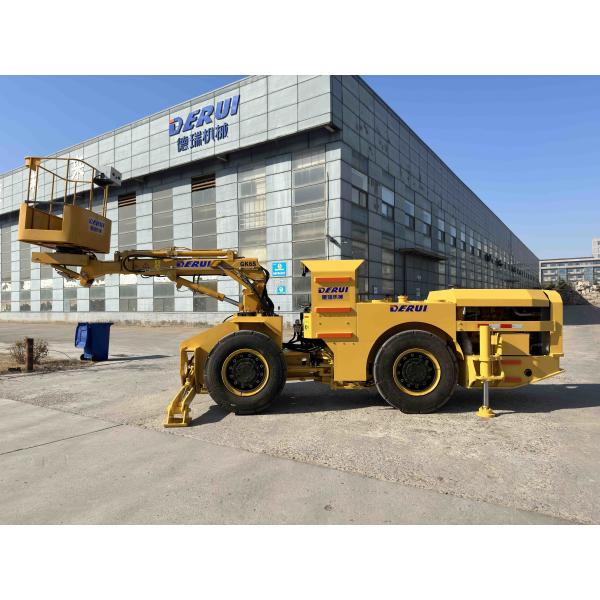 Underground Lifting Platform Vehicle For Gold copper Zine Coal Mine DERUI UCB-2