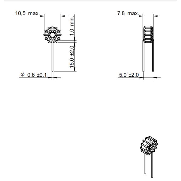 Through Hole Inductor Application In Voltage Transformers 7447054
