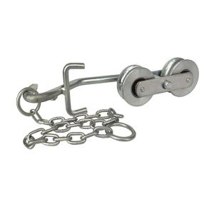 Quality Industrial Banana Cableway Roller Galvanized White Surface for sale