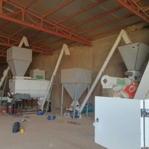 Animal Chicken Cow Cattle Rabbit Feed Pellet Machine Production Line