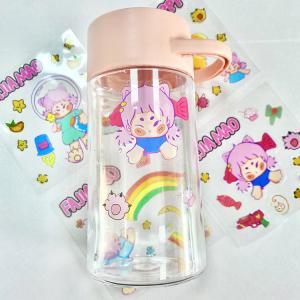 OEM Cute Animal Stickers Self Adhesive PVC Waterproof Sticker