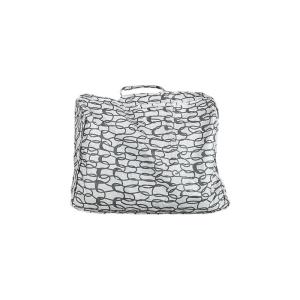 Versatile Custom Gray Storage Bag for Electronic Devices Lightweight and Waterproof