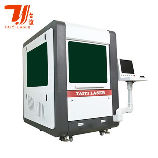 Buy Enclosed Mini CNC Metal Plate Fiber Laser Cutting Machine 380V 50Hz / 60Hz at wholesale prices