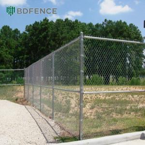 Q235 Galvanized Chain-link Fence Mesh with 3mm Wire Thickness Durable Design
