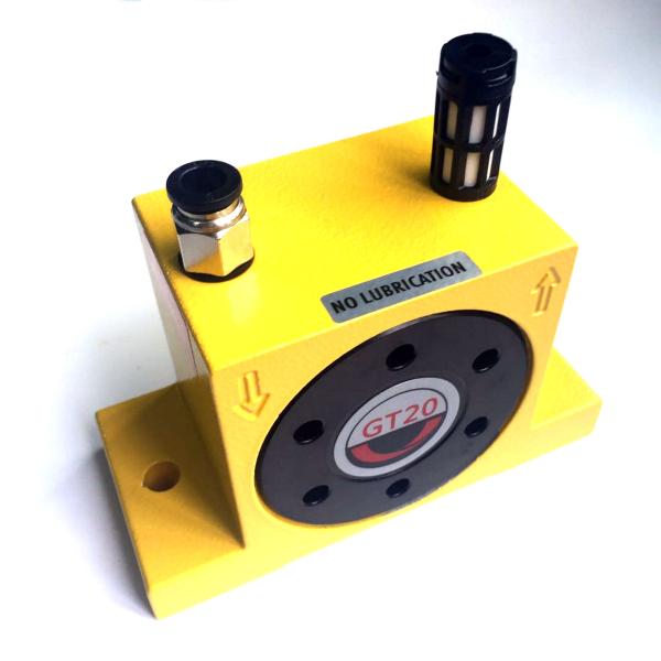 GT20 Effective Pneumatic Turbine Vibrators Centrifugal Force Air Vibrator For