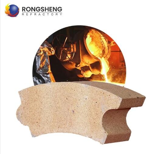 High Temperature Resistance High Alumina Curved Refractory Bricks Arch Fire Clay