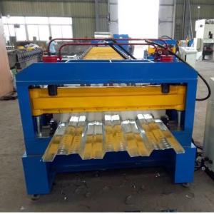 Hydraulic Cutting Sheet Metal Roll Forming Machines PLC Control 13-18 Stations