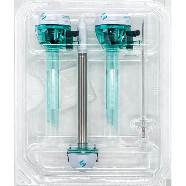 Buy Bladeless Disposable Laparoscopic Trocar Kit 12mm Laparoscopia Desechable Trocares at wholesale prices