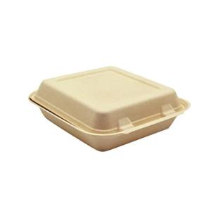 6 Inches Lunch Freezer Safe Biodegradable Takeout Containers