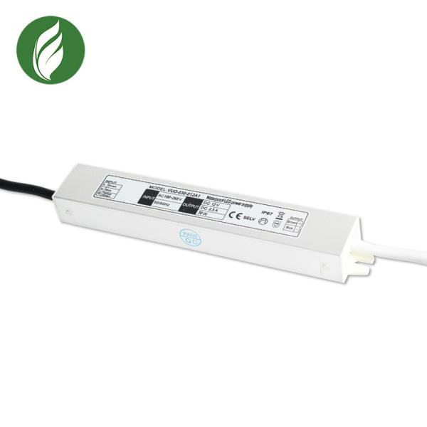 Ultra Thin SMPS Waterproof Electronic LED Driver 12V 30W 187x30x20mm