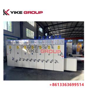 Design Speed 150pcs/MinYK-1425 Automatic Flexo Printing Die cutting With
