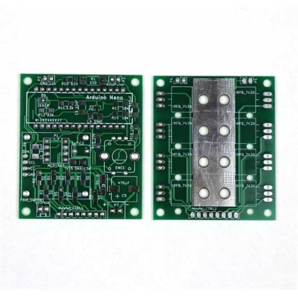 Two Layer 1 Oz Double Sided PCB Manufacturing Immersion Silver Rigid Circuit