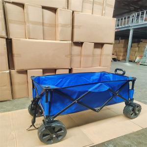 Beach Folding All Terrain Wagon 600D Oxford Foldable Utility Wagon With