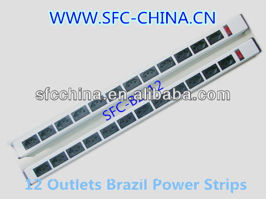 Power Strips, Brazil Power Distribution Units and Extension Cords