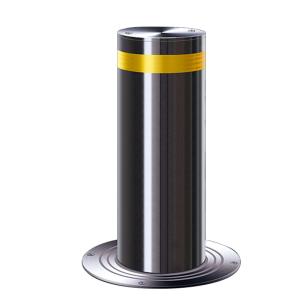 Automatic Concrete Hydraulic Retractable Bollards 304 Stainless Vehicle Electric