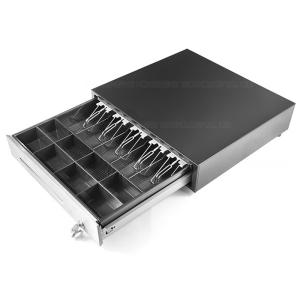ECR / POS Heavy Duty Cash Drawer With Metal Bill Clips 9.9 Kgs 460H