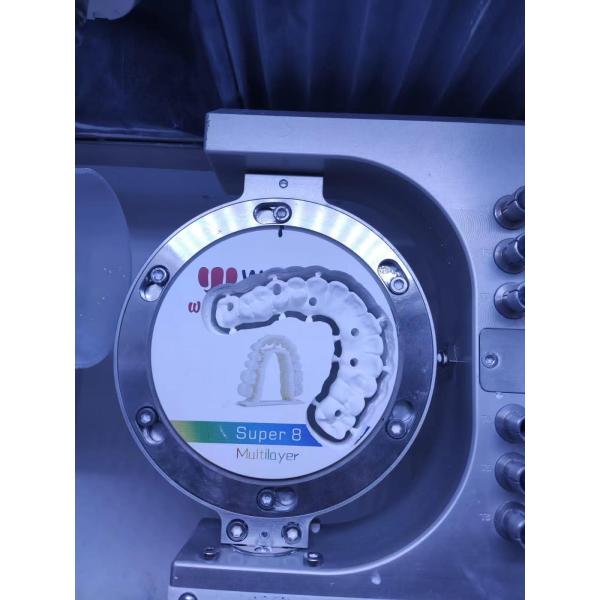 Dental Yttria Stabilized Full Contour Zirconia Block B2 D98*25mm ISO CE Approved