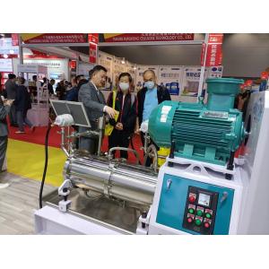 250L Non Metallic Mineral Bead Mill Machine Wet Grinding With 55 KW Motor And