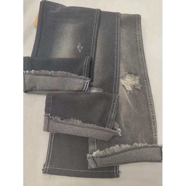 10oz Cotton Polyester Recovered Fiber Denim Fabric 10x10 JSD3268