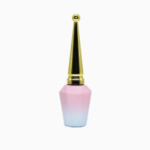 10ml 15ml Metallic Caps Fingernail Polish Bottles Containers