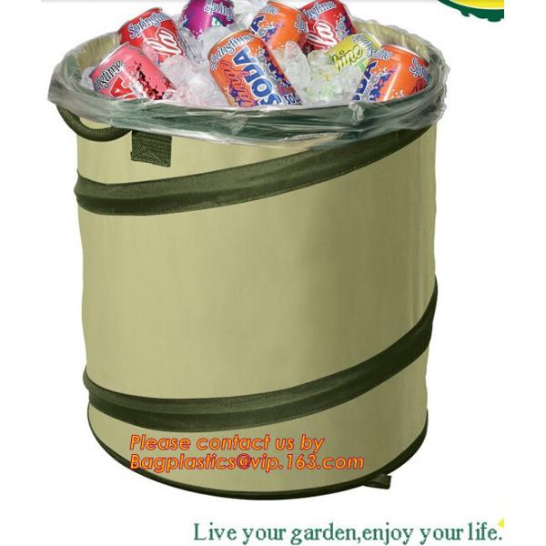 Buy Collapsible Leaf Oxford Biodegradable Garden Leaf Collector Bag POP UP Durable Polyester Garden Bag at wholesale prices