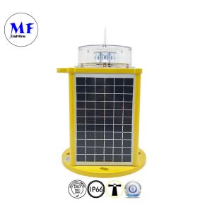 Solar Power LED Warning Waterproof Aircraft Warning Light Aviation Obstruction