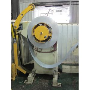 Metal Plate Straightening Machine , Zigzag NC Feeder Coil Handling Systems