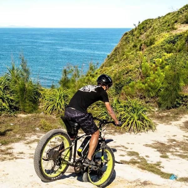 Mens Mountain Electric Bikes Lightweight Fat 48V 1000w 17AH 26" 4.0 Cysum CM-980