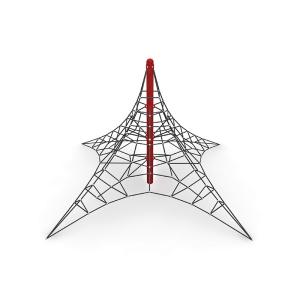 Polyester Pyramid Childrens Climbing Equipment Nets For Playgrounds
