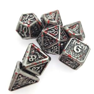 China Tabletop Game Metal RPG Dice  Neat Sharp Edges Liqui Role Playing Dice Games on sale China Tabletop Game Metal RPG Dice  Neat Sharp Edges Liqui Role Playing Dice Games on sale