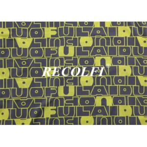 Single Jersey Recycled Polyester Fabric Activewear Yoga Gym Wearing