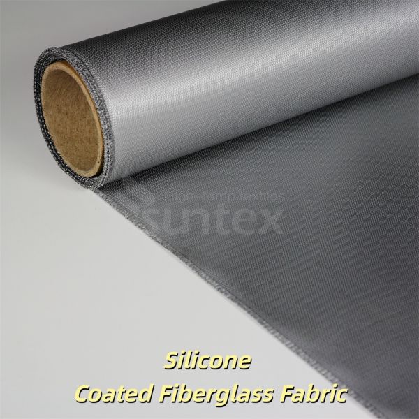 High Strength Tear Resistant Silicone Coated Fiberglass Fabric with Temperature