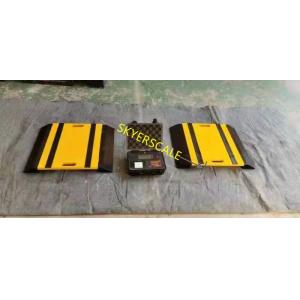 Wired Static Portable Axle Vehicle Dynamometer Aluminium Structure